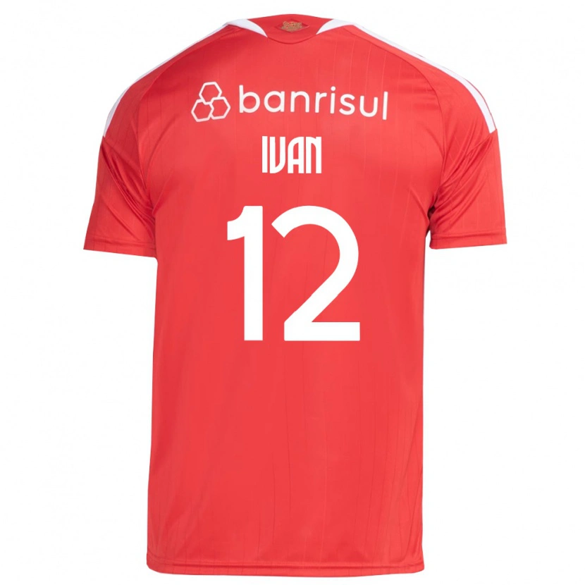 Danxen Mænd Ivan #12 Rød Hvid Hjemmebane Spillertrøjer 2026/27 Trøje T-Shirt