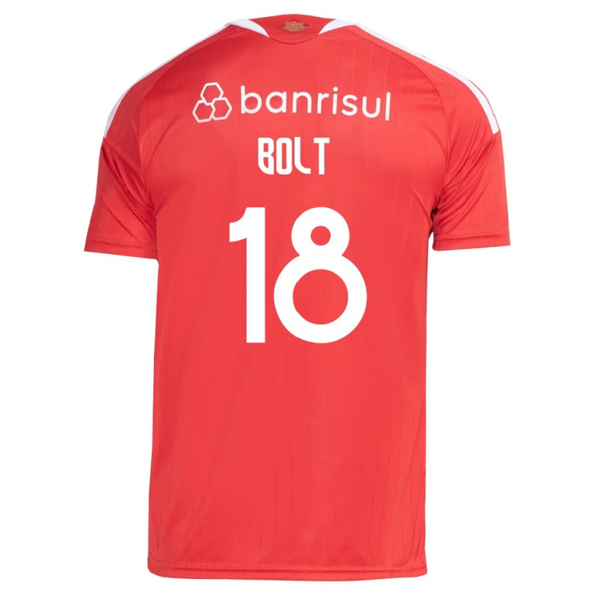 Danxen Mænd Tamara Bolt #18 Rød Hvid Hjemmebane Spillertrøjer 2026/27 Trøje T-Shirt