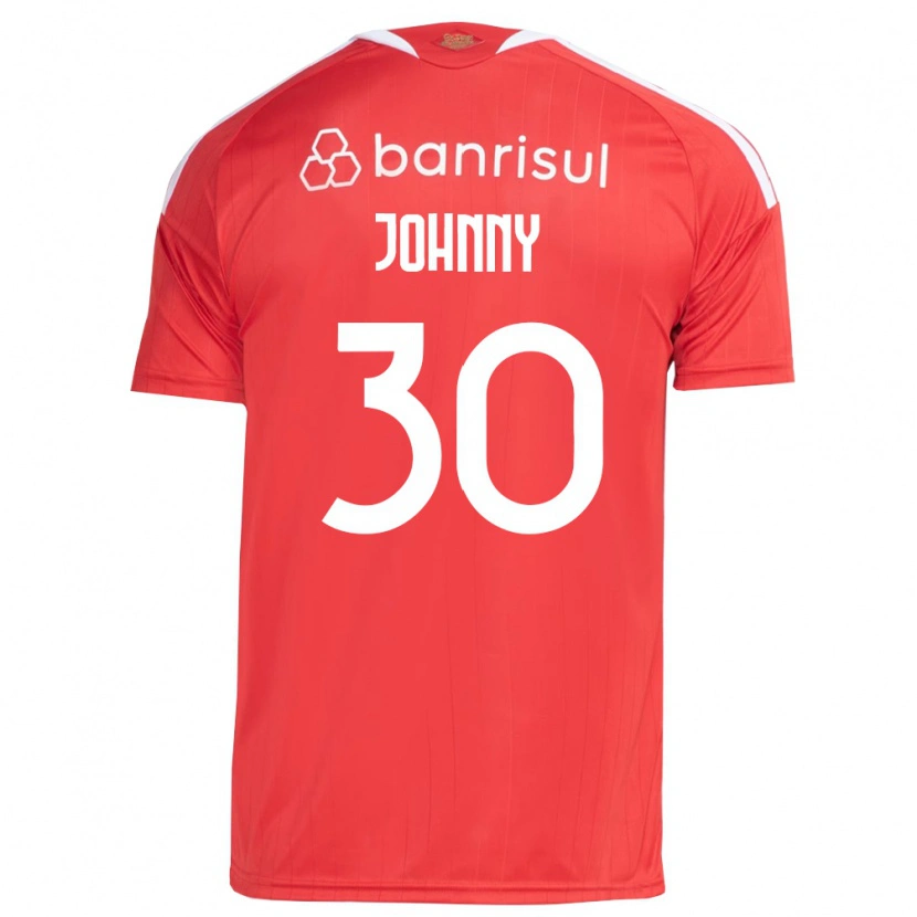 Danxen Mænd Johnny #30 Rød Hvid Hjemmebane Spillertrøjer 2026/27 Trøje T-Shirt