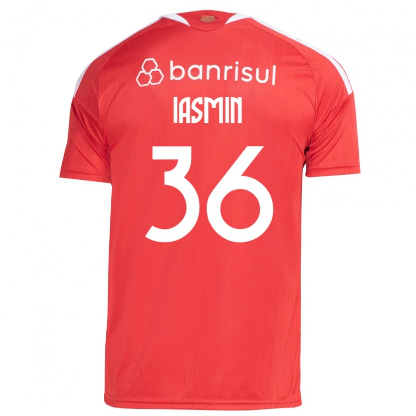 Danxen Mænd Iasmin #36 Rød Hvid Hjemmebane Spillertrøjer 2026/27 Trøje T-Shirt