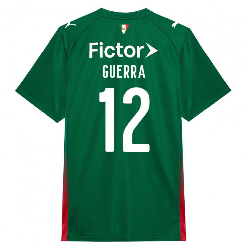 Danxen Mænd Heitor Guerra #12 Grøn Rød Hvid Hjemmebane Spillertrøjer 2026/27 Trøje T-Shirt