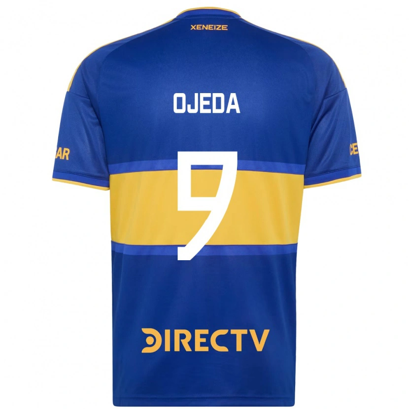 Danxen Mænd Andrea Ojeda #9 Kongelig Blå Gul Hjemmebane Spillertrøjer 2026/27 Trøje T-Shirt
