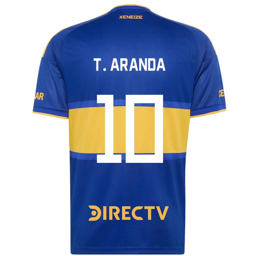 Danxen Mænd Tomás Aranda #10 Kongelig Blå Gul Hjemmebane Spillertrøjer 2026/27 Trøje T-Shirt