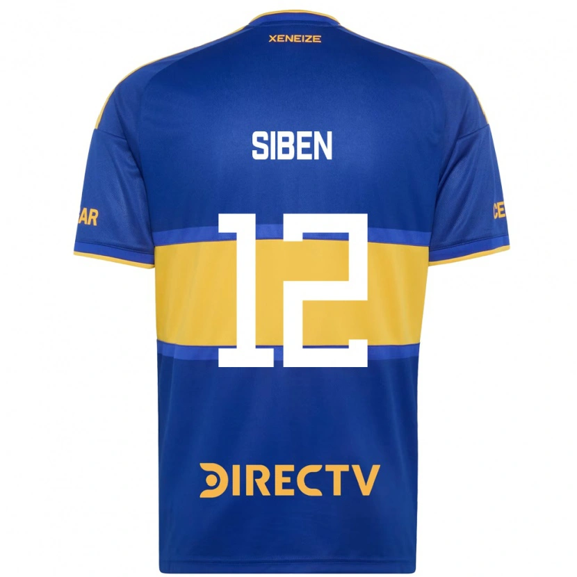 Danxen Mænd Priscila Siben #12 Kongelig Blå Gul Hjemmebane Spillertrøjer 2026/27 Trøje T-Shirt