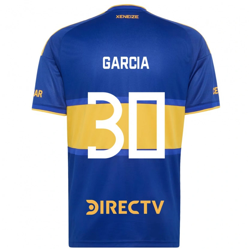 Danxen Mænd Javier García #30 Kongelig Blå Gul Hjemmebane Spillertrøjer 2026/27 Trøje T-Shirt