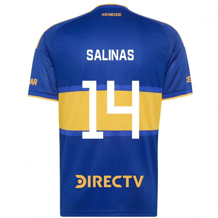 Danxen Mænd Benjamin Salinas #14 Kongelig Blå Gul Hjemmebane Spillertrøjer 2026/27 Trøje T-Shirt