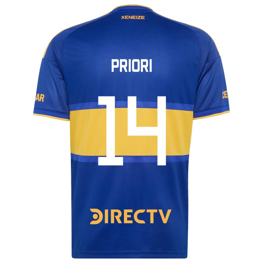 Danxen Mænd Brisa Priori #14 Kongelig Blå Gul Hjemmebane Spillertrøjer 2026/27 Trøje T-Shirt