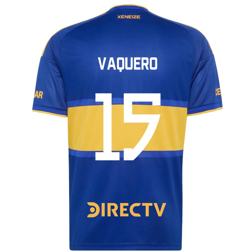 Danxen Mænd Ivan Vaquero #15 Kongelig Blå Gul Hjemmebane Spillertrøjer 2026/27 Trøje T-Shirt