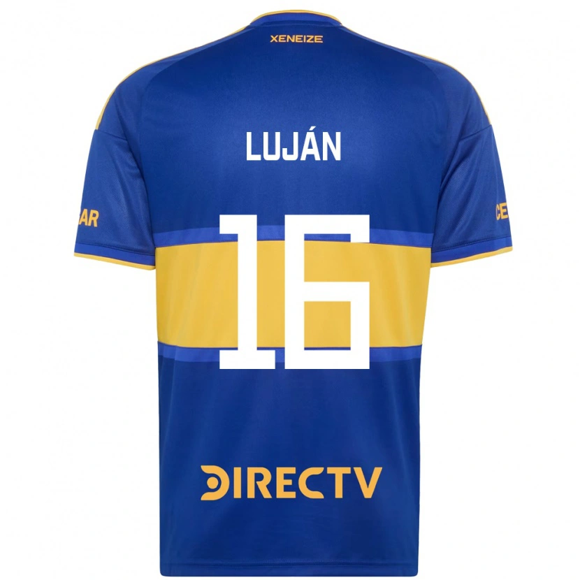 Danxen Mænd Ramiro Luján #16 Kongelig Blå Gul Hjemmebane Spillertrøjer 2026/27 Trøje T-Shirt