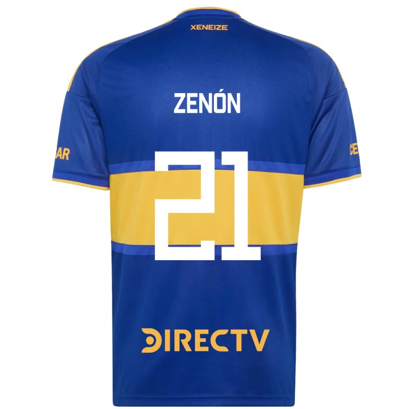 Danxen Mænd Kevin Zenón #21 Kongelig Blå Gul Hjemmebane Spillertrøjer 2026/27 Trøje T-Shirt