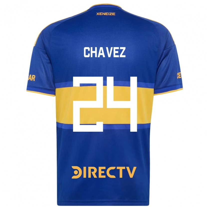Danxen Mænd Gabriela Chavez #24 Kongelig Blå Gul Hjemmebane Spillertrøjer 2026/27 Trøje T-Shirt