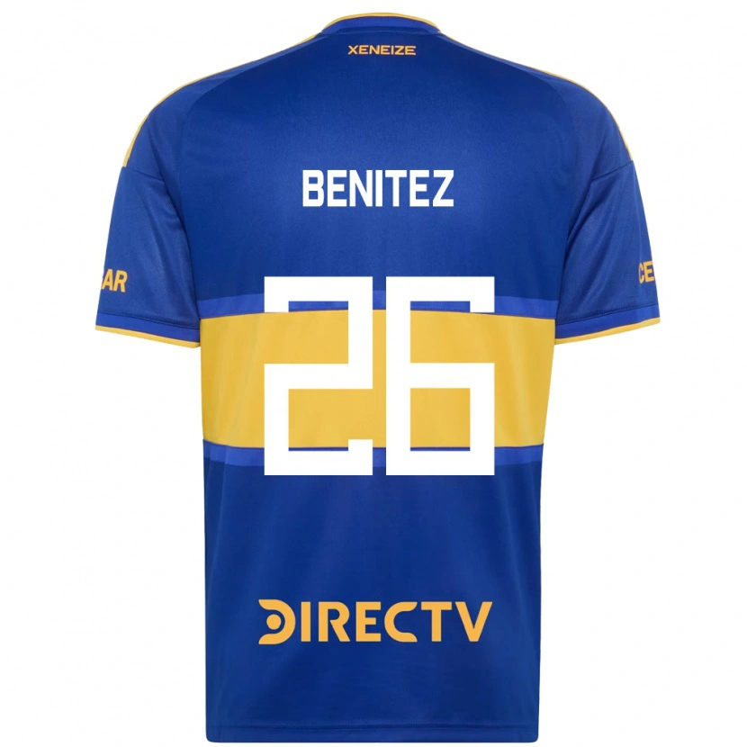 Danxen Mænd Lorena Benitez #26 Kongelig Blå Gul Hjemmebane Spillertrøjer 2026/27 Trøje T-Shirt