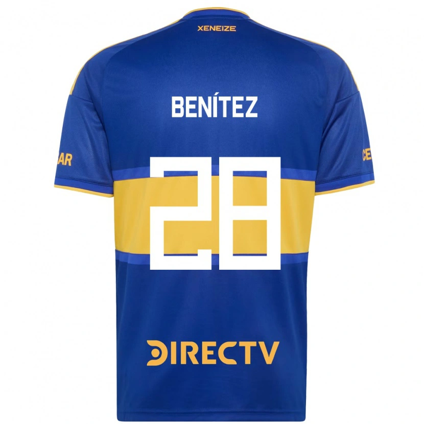 Danxen Mænd Yazmín Benítez #28 Kongelig Blå Gul Hjemmebane Spillertrøjer 2026/27 Trøje T-Shirt