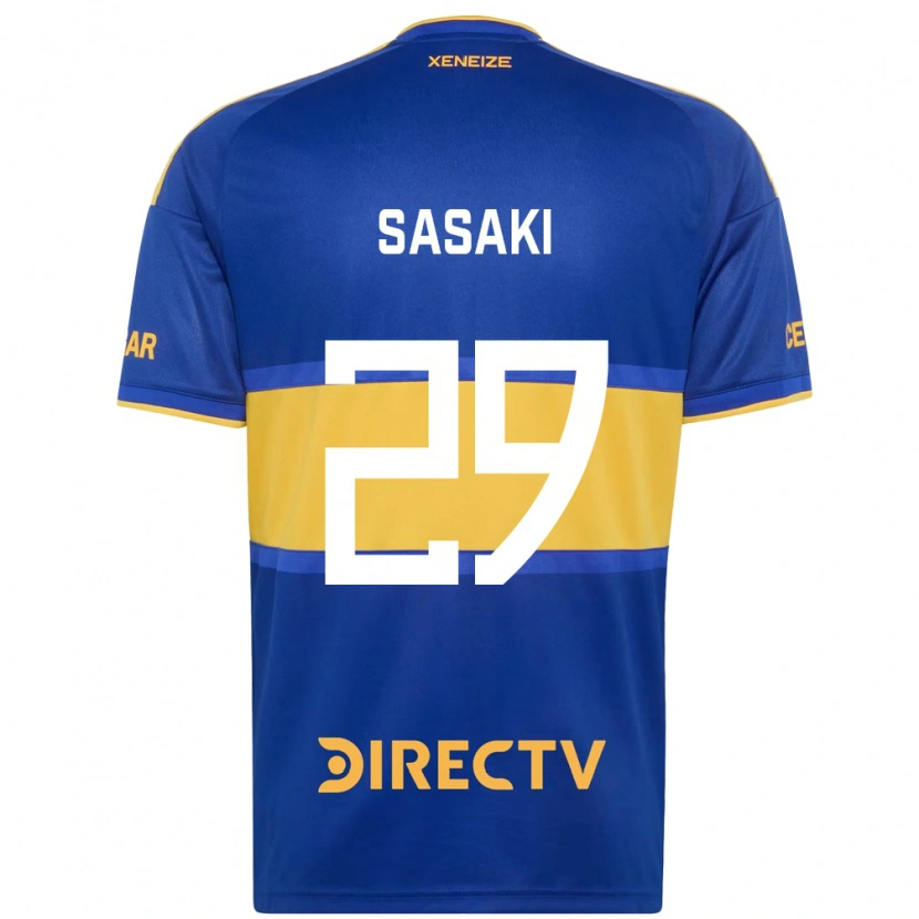 Danxen Mænd Yuria Sasaki #29 Kongelig Blå Gul Hjemmebane Spillertrøjer 2026/27 Trøje T-Shirt
