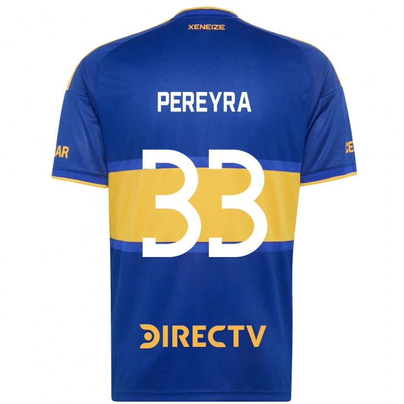 Danxen Mænd Araceli Pereyra #33 Kongelig Blå Gul Hjemmebane Spillertrøjer 2026/27 Trøje T-Shirt