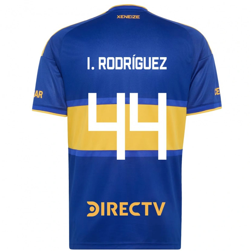 Danxen Mænd Ignacio Rodríguez #44 Kongelig Blå Gul Hjemmebane Spillertrøjer 2026/27 Trøje T-Shirt