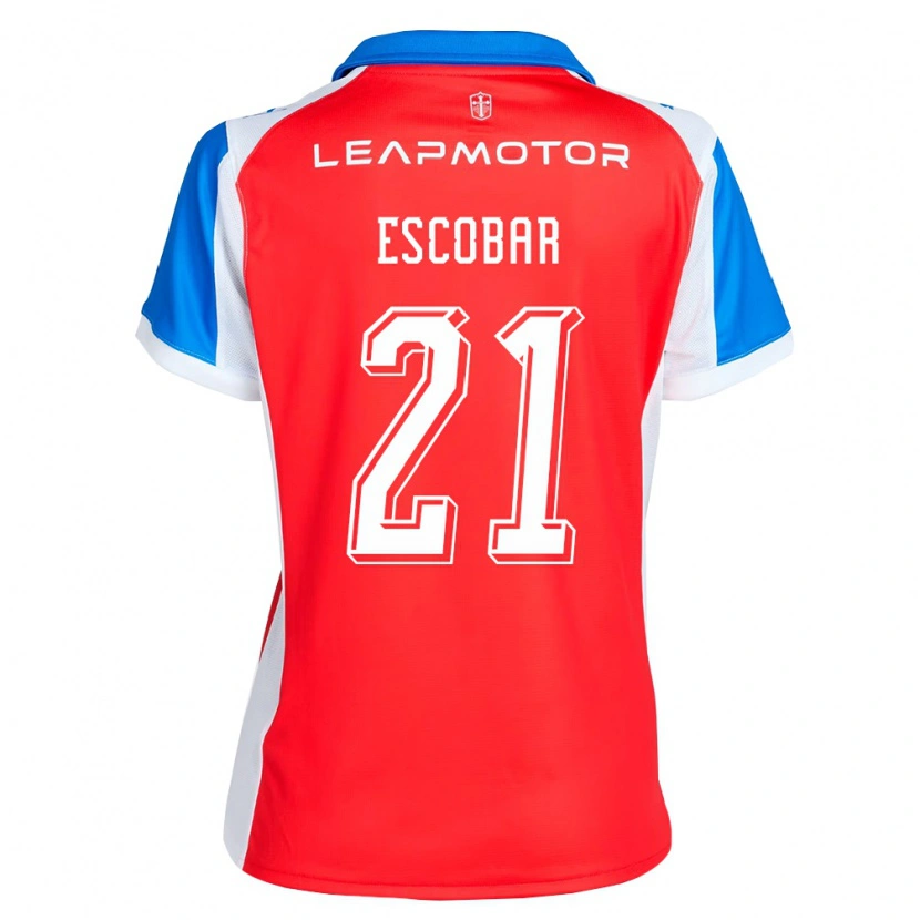 Danxen Mænd Dylan Escobar #21 Rød Blå Udebane Spillertrøjer 2026/27 Trøje T-Shirt