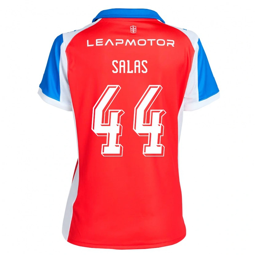 Danxen Mænd José Salas #44 Rød Blå Udebane Spillertrøjer 2026/27 Trøje T-Shirt
