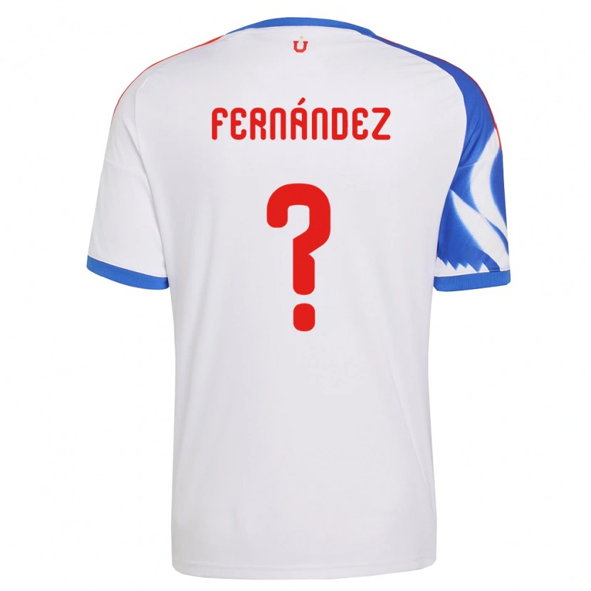 Danxen Mænd Joaquín Fernández #0 Hvid Marineblå Udebane Spillertrøjer 2026/27 Trøje T-Shirt