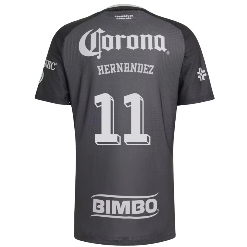 Danxen Mænd Montserrat Hernandez #11 Grå Hvid Sort Udebane Spillertrøjer 2026/27 Trøje T-Shirt