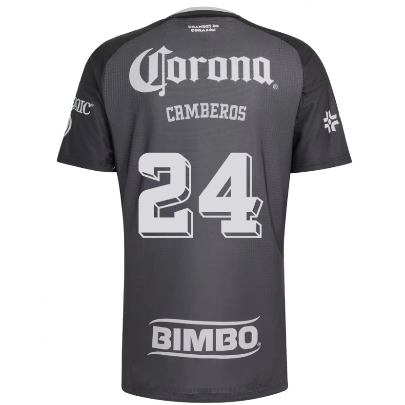 Danxen Mænd Scarlett Camberos #24 Grå Hvid Sort Udebane Spillertrøjer 2026/27 Trøje T-Shirt