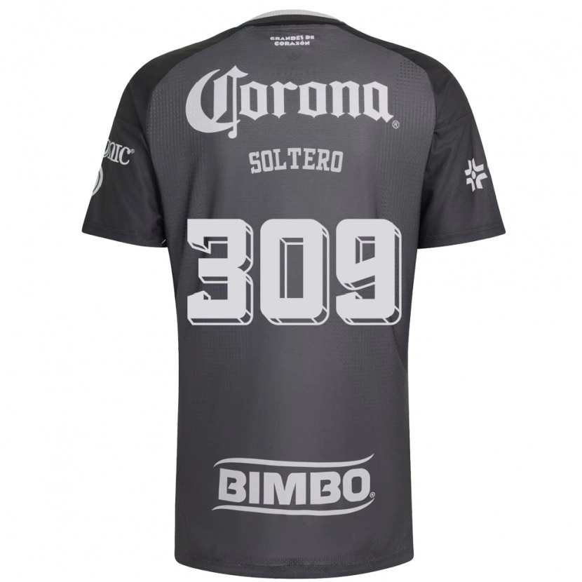Danxen Mænd Sinuhe Soltero #309 Grå Hvid Sort Udebane Spillertrøjer 2026/27 Trøje T-Shirt