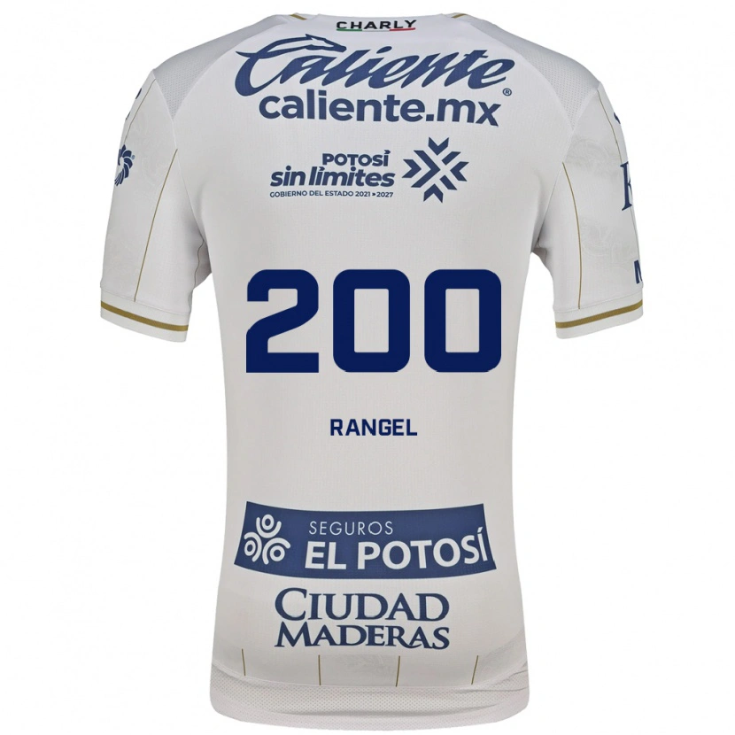 Danxen Mænd Marcelo Rangel #200 Hvid Blå Udebane Spillertrøjer 2026/27 Trøje T-Shirt