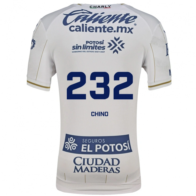 Danxen Mænd Luis Chino #232 Hvid Blå Udebane Spillertrøjer 2026/27 Trøje T-Shirt