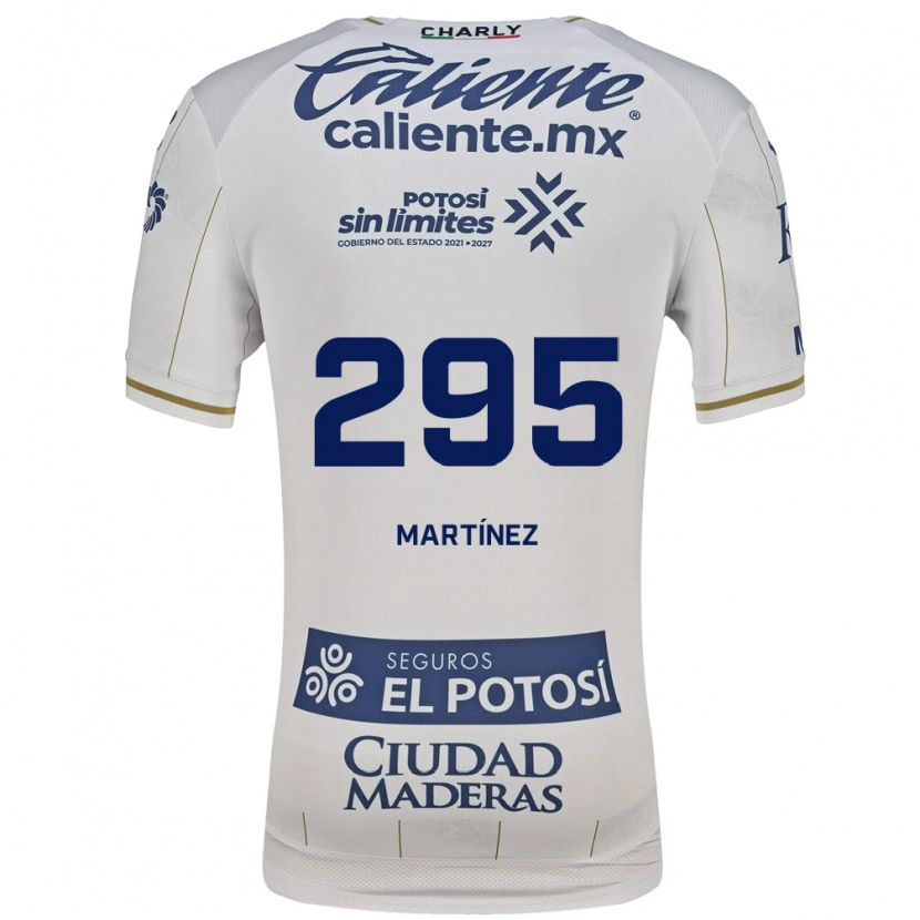 Danxen Mænd Jorge Martínez #295 Hvid Blå Udebane Spillertrøjer 2026/27 Trøje T-Shirt