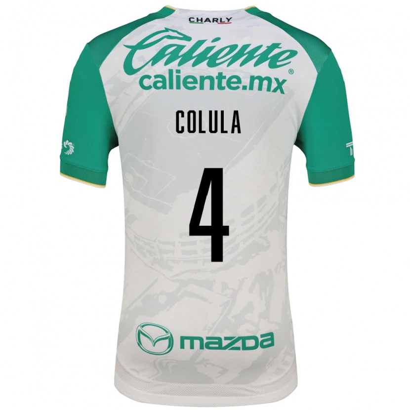 Danxen Mænd Bryan Colula #4 Lysegrøn Hvid Udebane Spillertrøjer 2026/27 Trøje T-Shirt