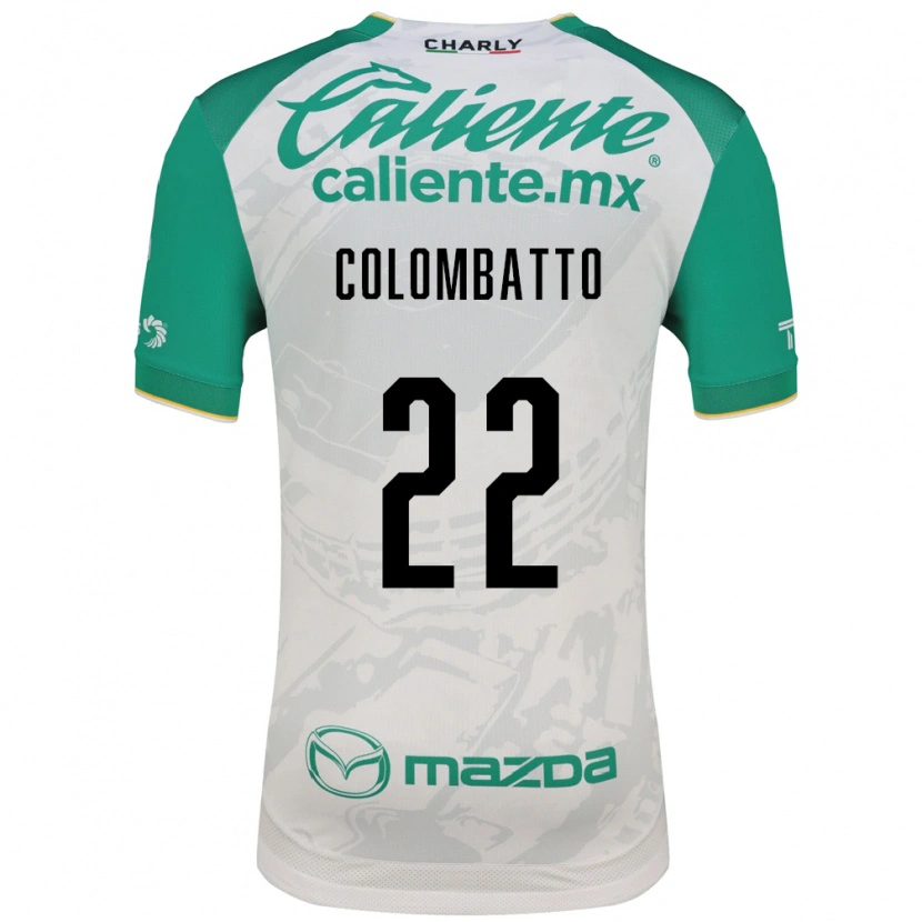 Danxen Mænd Santiago Colombatto #22 Lysegrøn Hvid Udebane Spillertrøjer 2026/27 Trøje T-Shirt