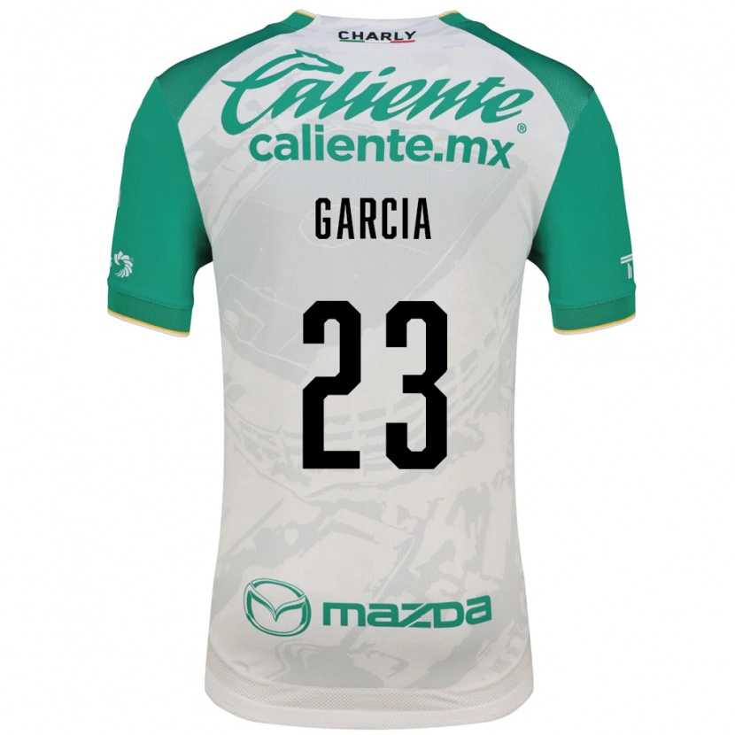 Danxen Mænd Óscar García #23 Lysegrøn Hvid Udebane Spillertrøjer 2026/27 Trøje T-Shirt