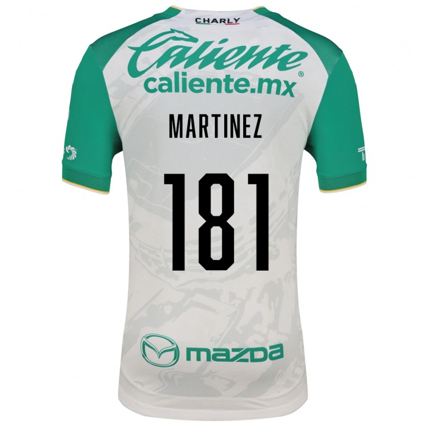 Danxen Mænd Irving Martínez #181 Lysegrøn Hvid Udebane Spillertrøjer 2026/27 Trøje T-Shirt