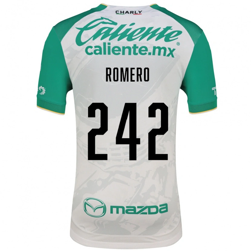 Danxen Mænd Alan Romero #242 Lysegrøn Hvid Udebane Spillertrøjer 2026/27 Trøje T-Shirt