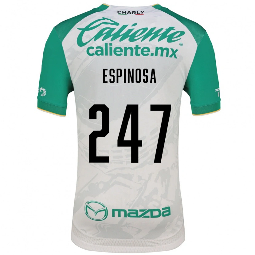 Danxen Mænd Issac Espinosa #247 Lysegrøn Hvid Udebane Spillertrøjer 2026/27 Trøje T-Shirt