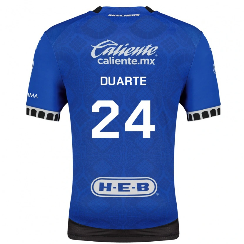 Danxen Mænd Bayron Duarte #24 Kongelig Blå Hvid Sort Udebane Spillertrøjer 2026/27 Trøje T-Shirt