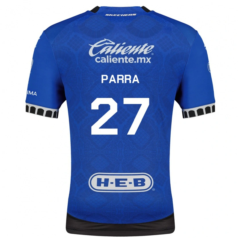 Danxen Mænd Daniel Parra #27 Kongelig Blå Hvid Sort Udebane Spillertrøjer 2026/27 Trøje T-Shirt