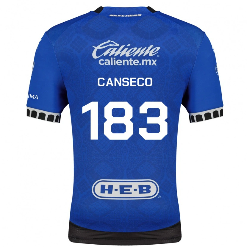 Danxen Mænd Rodrigo Canseco #183 Kongelig Blå Hvid Sort Udebane Spillertrøjer 2026/27 Trøje T-Shirt