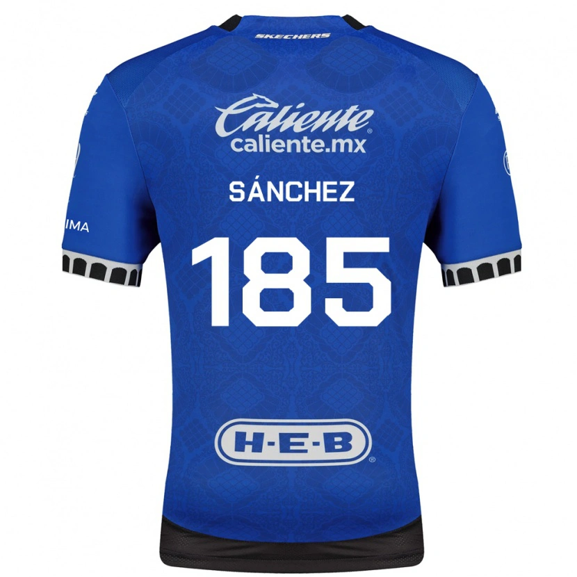 Danxen Mænd Saúl Sánchez #185 Kongelig Blå Hvid Sort Udebane Spillertrøjer 2026/27 Trøje T-Shirt