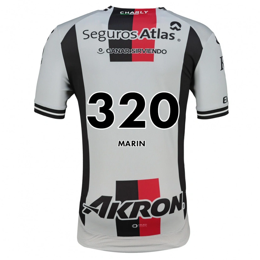 Danxen Mænd Donato Marín #320 Hvid Rød Sort Udebane Spillertrøjer 2026/27 Trøje T-Shirt