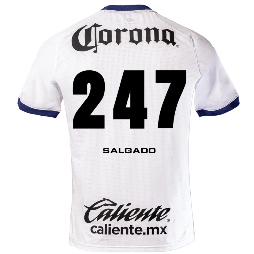 Danxen Mænd Rui Salgado #247 Hvid Blå Sort Udebane Spillertrøjer 2026/27 Trøje T-Shirt