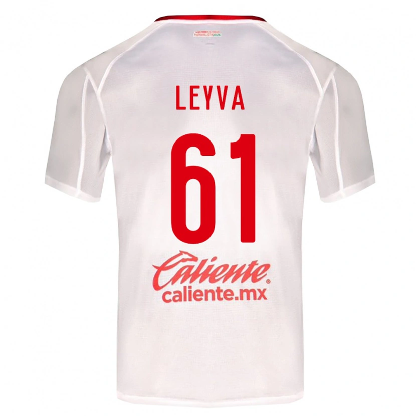 Danxen Mænd Axel Leyva #61 Hvid Grøn Rød Udebane Spillertrøjer 2026/27 Trøje T-Shirt