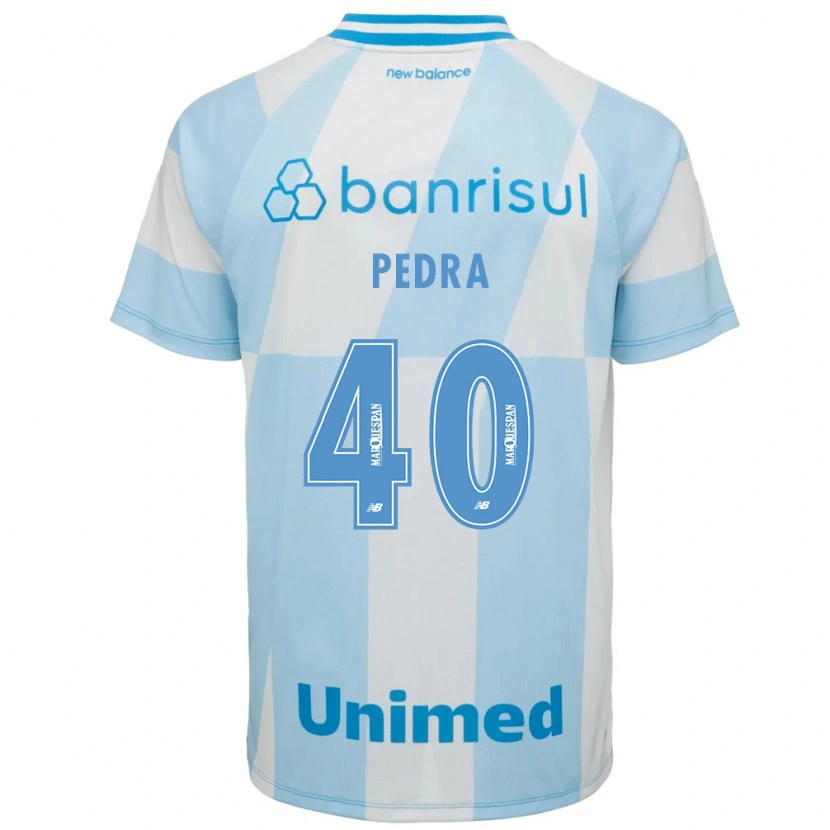 Danxen Mænd Duda Pedra #40 Lyseblå Hvid Udebane Spillertrøjer 2026/27 Trøje T-Shirt