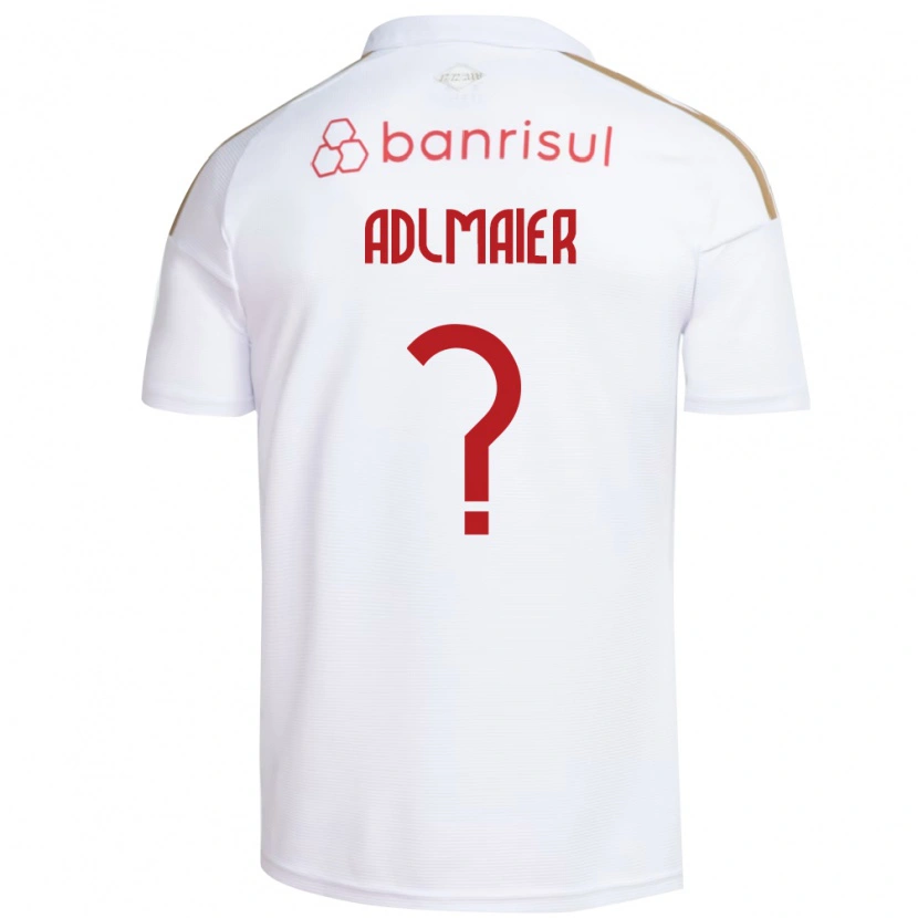 Danxen Mænd Antony Adlmaier #0 Hvid Rød Udebane Spillertrøjer 2026/27 Trøje T-Shirt