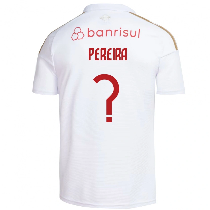 Danxen Mænd Igor Pereira #0 Hvid Rød Udebane Spillertrøjer 2026/27 Trøje T-Shirt