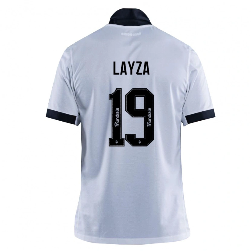 Danxen Mænd Layza #19 Sort Hvid Udebane Spillertrøjer 2026/27 Trøje T-Shirt