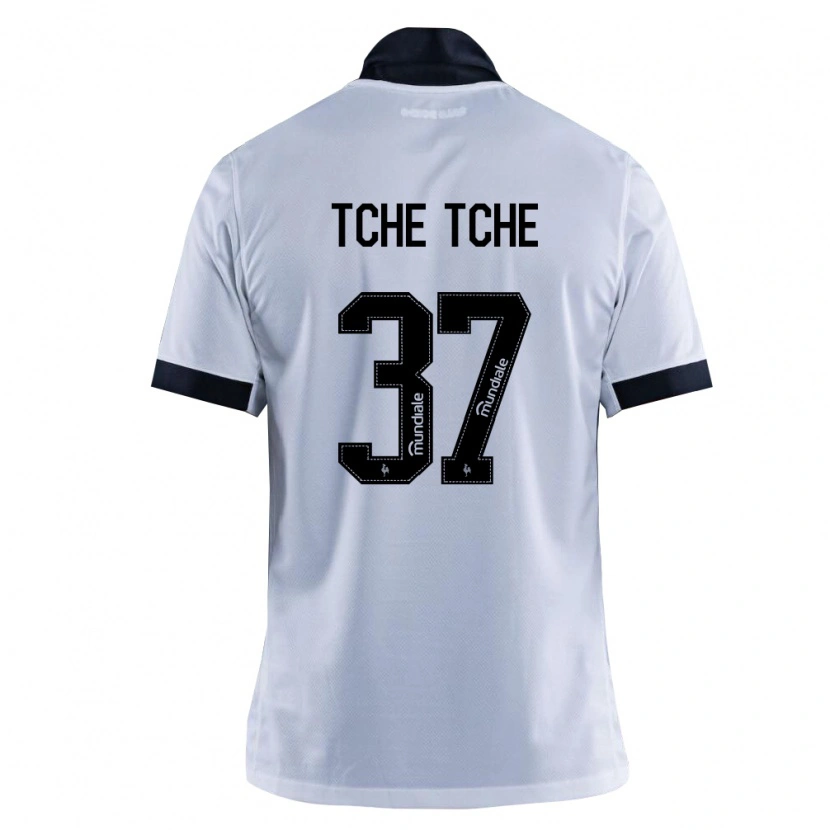 Danxen Mænd Tche Tche #37 Sort Hvid Udebane Spillertrøjer 2026/27 Trøje T-Shirt