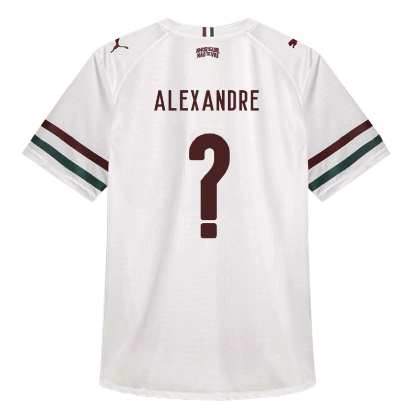 Danxen Mænd Alexandre #0 Hvid Grøn Vinrød Udebane Spillertrøjer 2026/27 Trøje T-Shirt