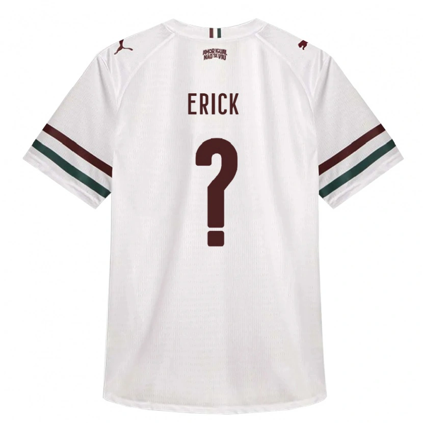 Danxen Mænd Erick #0 Hvid Grøn Vinrød Udebane Spillertrøjer 2026/27 Trøje T-Shirt