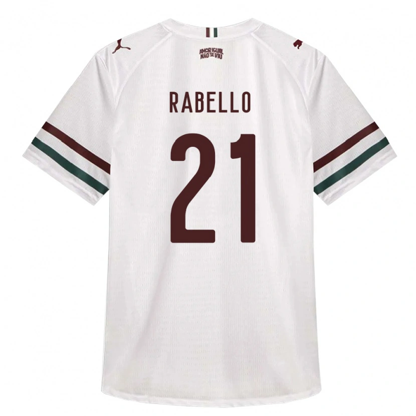 Danxen Mænd Igor Rabello #21 Hvid Grøn Vinrød Udebane Spillertrøjer 2026/27 Trøje T-Shirt
